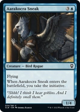 Aarakocra Sneak (CLB) #54 Common (Lightly Played) Commander Legends: Battle for Baldur's Gate Magic: The Gathering: 2022