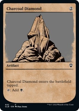 Charcoal Diamond Showcase (CLB) #442 Common (Lightly Played) Commander Legends: Battle for Baldur's Gate Magic: The Gathering: 2022