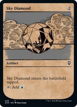 Sky Diamond Showcase (CLB) #449 Common (Lightly Played) Commander Legends: Battle for Baldur's Gate Magic: The Gathering: 2022