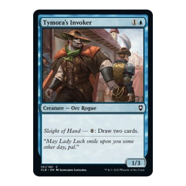Tymora's Invoker (CLB) #101 Common (Lightly Played) Commander Legends: Battle for Baldur's Gate Magic: The Gathering: 2022