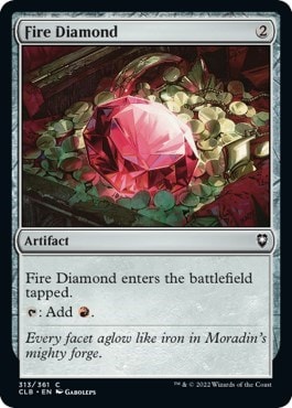 Fire Diamond (CLB) #313 Common (Lightly Played) Commander Legends: Battle for Baldur's Gate Magic: The Gathering: 2022