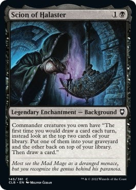 Scion of Halaster (CLB) #145 Common Commander Legends: Battle for Baldur's Gate Magic: The Gathering: 2022