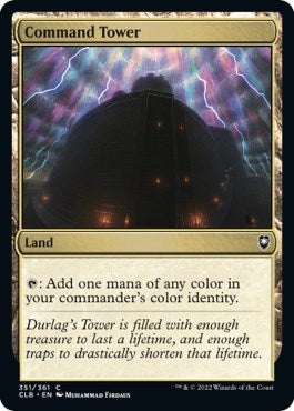 Command Tower (CLB) #351 Common (Lightly Played) Commander Legends: Battle for Baldur's Gate Magic: The Gathering: 2022