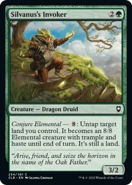 Silvanuss Invoker (CLB) #254 Common (Lightly Played) Commander Legends: Battle for Baldur's Gate Magic: The Gathering: 2022