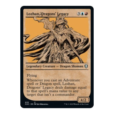 Lozhan, Dragons' Legacy (Showcase) (CLB) #428 Uncommon (Lightly Played) Commander Legends: Battle for Baldur's Gate Magic: The Gathering: 2022