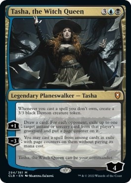 Tasha the Witch Queen (CLB) #294 Mythic Rare (Lightly Played) Commander Legends: Battle for Baldur's Gate Magic: The Gathering: 2022