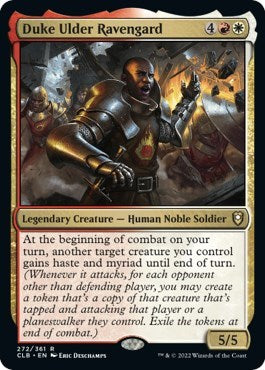 Duke Ulder Ravengard (CLB) #272 Rare Commander Legends: Battle for Baldur's Gate Magic: The Gathering: 2022