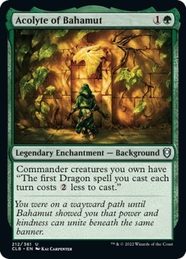 Acolyte of Bahamut (CLB) #212 Uncommon (Lightly Played) Commander Legends: Battle for Baldur's Gate Magic: The Gathering: 2022