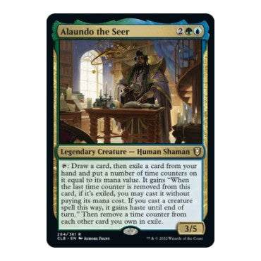 Alaundo the Seer (CLB) #264 Rare (Lightly Played) Commander Legends: Battle for Baldur's Gate Magic: The Gathering: 2022