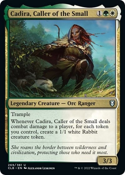 Cadira Caller of the Small (CLB) #269 Uncommon Commander Legends: Battle for Baldur's Gate Magic: The Gathering: 2022