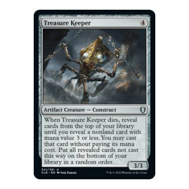 Treasure Keeper (CLB) #341 Uncommon Commander Legends: Battle for Baldur's Gate Magic: The Gathering: 2022