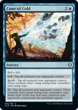 Cone of Cold (CLB) #61 Uncommon (Lightly Played) Commander Legends: Battle for Baldur's Gate Magic: The Gathering: 2022