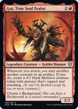 Gut True Soul Zealot (CLB) #180 Uncommon (Lightly Played) Commander Legends: Battle for Baldur's Gate Magic: The Gathering: 2022