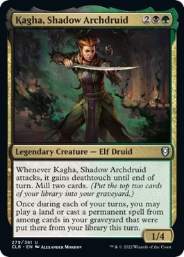 Kagha Shadow Archdruid (CLB) #279 Uncommon (Lightly Played) Commander Legends: Battle for Baldur's Gate Magic: The Gathering: 2022