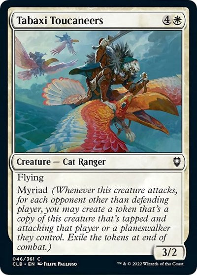 Tabaxi Toucaneers (CLB) #46 Common (Lightly Played) Commander Legends: Battle for Baldur's Gate Magic: The Gathering: 2022