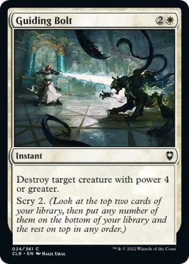 Guiding Bolt (CLB) #24 Common (Lightly Played) Commander Legends: Battle for Baldur's Gate Magic: The Gathering: 2022