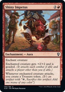 Shiny Impetus (CLB) #194 Common (Lightly Played) Commander Legends: Battle for Baldur's Gate Magic: 2022