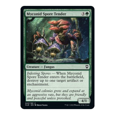 Myconid Spore Tender (CLB) #243 Common (Lightly Played) Commander Legends: Battle for Baldur's Gate Magic: The Gathering: 2022