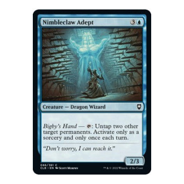 Nimbleclaw Adept (CLB) #86 Common (Lightly Played) Commander Legends: Battle for Baldur's Gate Magic: The Gathering: 2022