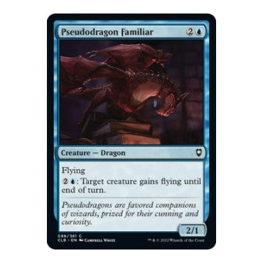Pseudodragon Familiar (CLB) #88 Common (Lightly Played) Commander Legends: Battle for Baldur's Gate Magic: The Gathering: 2022