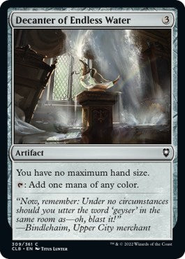 Decanter of Endless Water (CLB) #309 Common Commander Legends: Battle for Baldur's Gate Magic: The Gathering: 2022