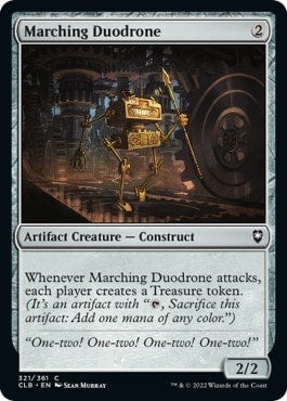 Marching Duodrone (CLB) #321 Common (Lightly Played) Commander Legends: Battle for Baldur's Gate Magic: The Gathering: 2022