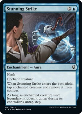 Stunning Strike (CLB) #97 Common (Lightly Played) Commander Legends: Battle for Baldur's Gate Magic: 2022