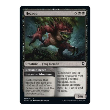 Hezrou (CLB) #131 Common (Lightly Played) Commander Legends: Battle for Baldur's Gate Magic: The Gathering: 2022