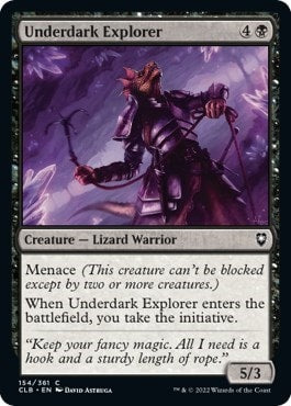 Underdark Explorer (CLB) #154 Common Commander Legends: Battle for Baldur's Gate Magic: The Gathering: 2022