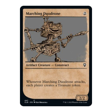 Marching Duodrone (Showcase) (CLB) #447 Common (Lightly Played) Commander Legends: Battle for Baldur's Gate Magic: The Gathering: 2022