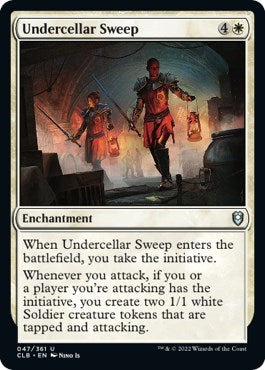Undercellar Sweep (CLB) #47 Uncommon (Lightly Played) Commander Legends: Battle for Baldur's Gate Magic: The Gathering: 2022