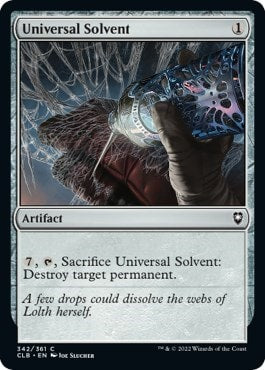 Universal Solvent (CLB) #342 Common Commander Legends: Battle for Baldur's Gate Magic: The Gathering: 2022
