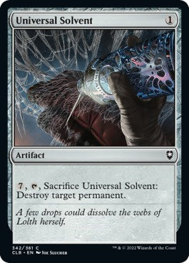 Universal Solvent (CLB) #342 Common (Lightly Played) Commander Legends: Battle for Baldur's Gate Magic: 2022
