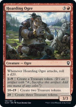 Hoarding Ogre (CLB) #181 Common (Lightly Played) Commander Legends: Battle for Baldur's Gate Magic: The Gathering: 2022