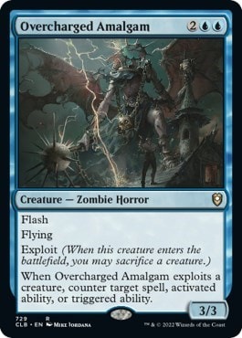 Overcharged Amalgam (CLB) #729 Rare (Lightly Played) Commander Legends: Battle for Baldur's Gate Magic: The Gathering: 2022