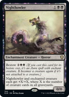 Nighthowler (CLB) #764 Rare (Lightly Played) Commander Legends: Battle for Baldur's Gate Magic: The Gathering: 2022