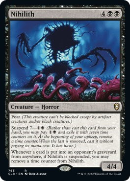 Nihilith (CLB) #765 Rare (Near Mint) Commander Legends: Battle for Baldur's Gate Magic: 2022
