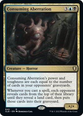 Consuming Aberration (CLB) #840 Rare (Lightly Played) Commander Legends: Battle for Baldur's Gate Magic: The Gathering: 2022