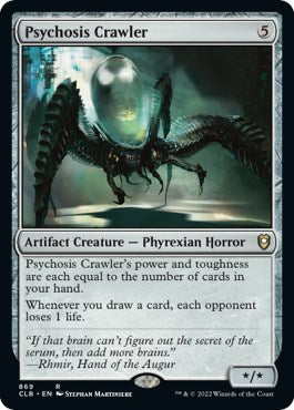 Psychosis Crawler (CLB) #869 Rare (Lightly Played) Commander Legends: Battle for Baldur's Gate Magic: The Gathering: 2022
