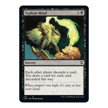 Syphon Mind (CLB) #772 Common (Lightly Played) Commander Legends: Battle for Baldur's Gate Magic: The Gathering: 2022