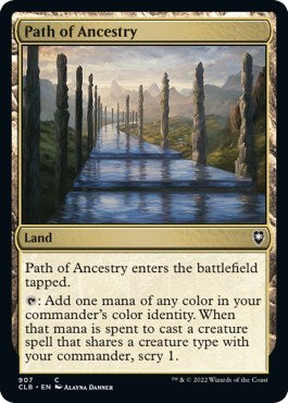 Path of Ancestry (CLB) #907 Common (Lightly Played) Commander Legends: Battle for Baldur's Gate Magic: 2022