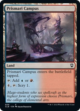 Prismari Campus (CLB) #909 Common (Lightly Played) Commander Legends: Battle for Baldur's Gate Magic: The Gathering: 2022