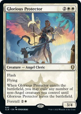 Glorious Protector (CLB) #695 Rare (Lightly Played) Commander Legends: Battle for Baldur's Gate Magic: The Gathering: 2022