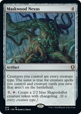 Maskwood Nexus (CLB) #865 Rare (Near Mint) Commander Legends: Battle for Baldur's Gate Magic: The Gathering: 2022