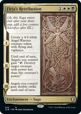 Firjas Retribution (CLB) #846 Rare (Lightly Played) Commander Legends: Battle for Baldur's Gate Magic: The Gathering: 2022