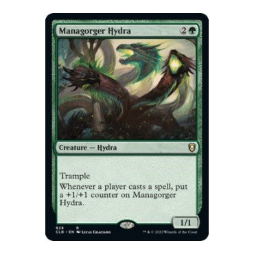 Managorger Hydra (CLB) #828 Rare (Lightly Played) Commander Legends: Battle for Baldur's Gate Magic: The Gathering: 2022
