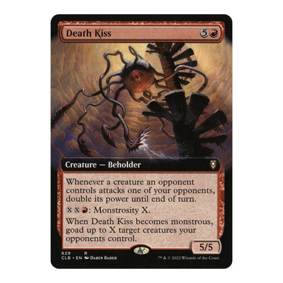 Death Kiss (Extended Art) (CLB) #629 Rare (Lightly Played) Commander Legends: Battle for Baldur's Gate Magic: The Gathering: 2022