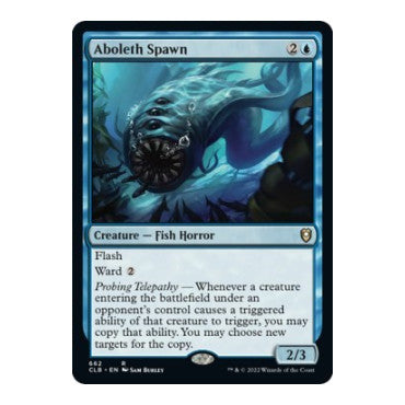 Aboleth Spawn (CLB) #662 Rare (Lightly Played) Commander Legends: Battle for Baldur's Gate Magic: The Gathering: 2022