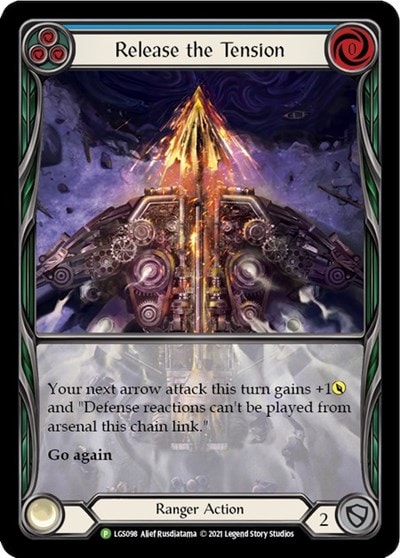 Release the Tension (Blue) - LGS098 (PR) #LGS098 Promo Flesh and Blood: Promo Cards Flesh and Blood TCG: 2019