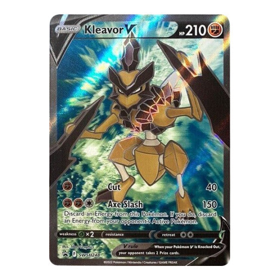 Kleavor V Full Art SWSH248 (SWSD) #SWSH248 Promo (Holofoil Near Mint) SWSH: Sword & Shield Promo Cards Pokemon: 2019